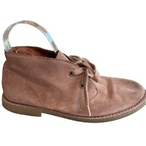 Lucky Brand Women’s Tan Suede Oxford Flats SZ 8